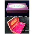 colorful hinged paper gift box for tea bags